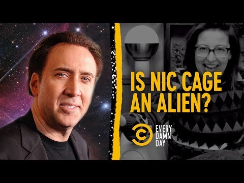 5 Reasons Nicolas Cage Is an Alien