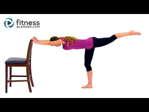 Fitness Blender Barre Workout Video - Free 39 Minute Barre Workout at Home