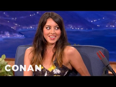 Aubrey Plaza On Her New Film "Safety Not Guaranteed" - CONAN on TBS