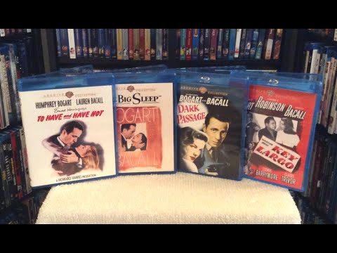 To Have and Have Not / The Big Sleep / Dark Passage / Key Largo - Blu Ray Unboxing and Review