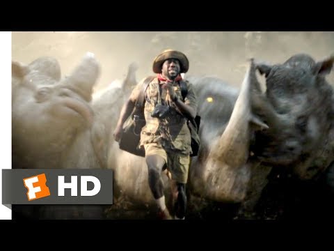 Jumanji: Welcome to the Jungle (2017) - Run, Fridge, Run Scene (7/10) | Movieclips