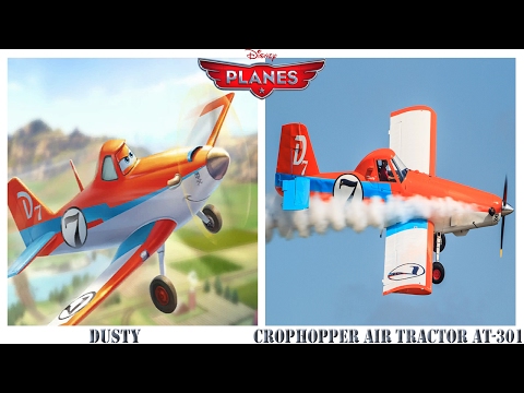 Planes Characters in Real Life